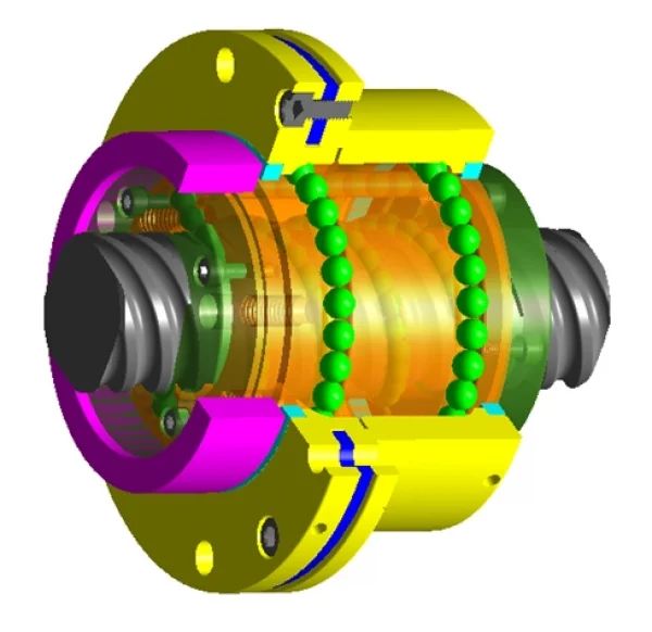 Fusos de Esferas R1 (Castanha Rotativa)